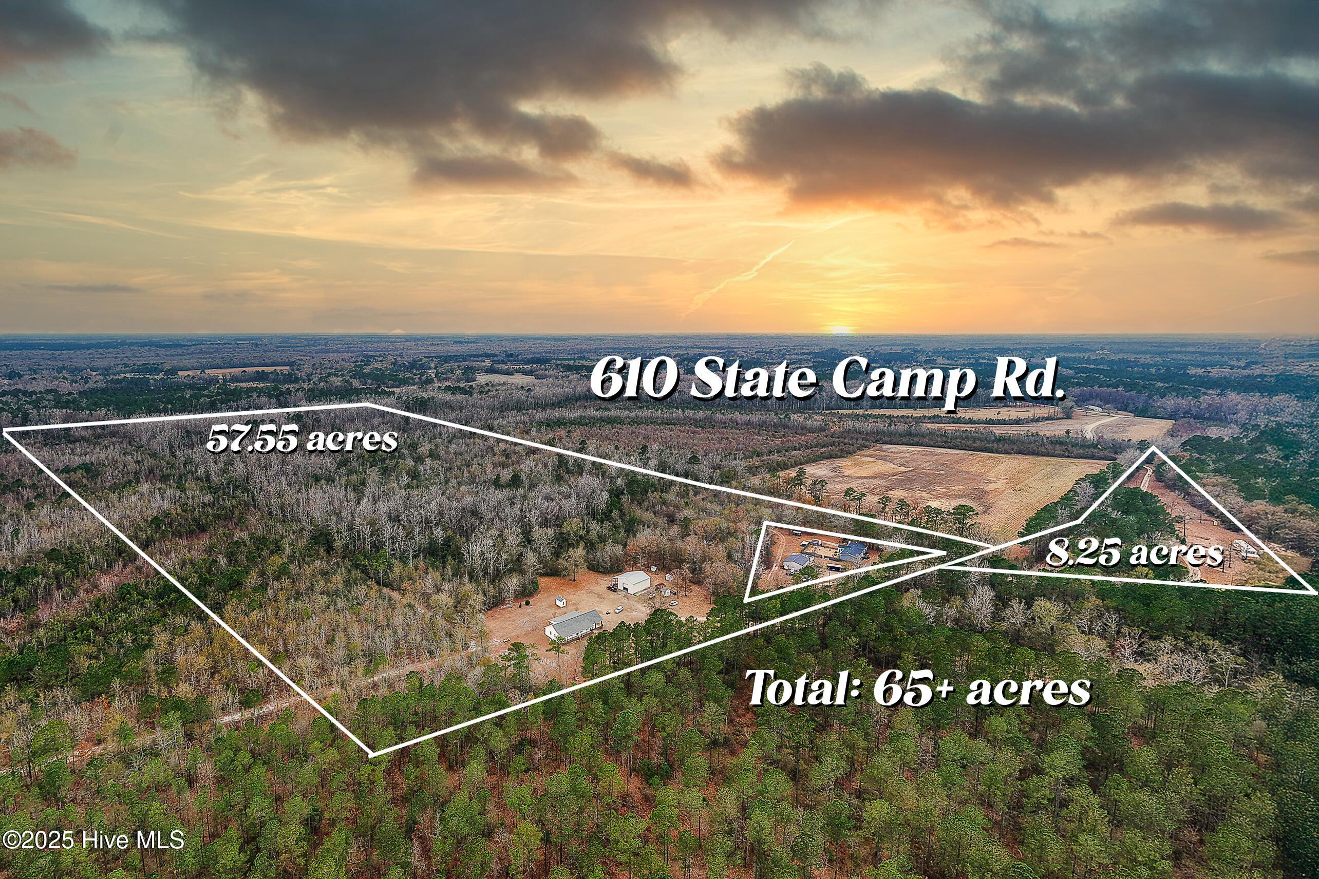 610 State Camp Road Vanceboro, NC 28586 - Photo 2 of 37 Aerial View