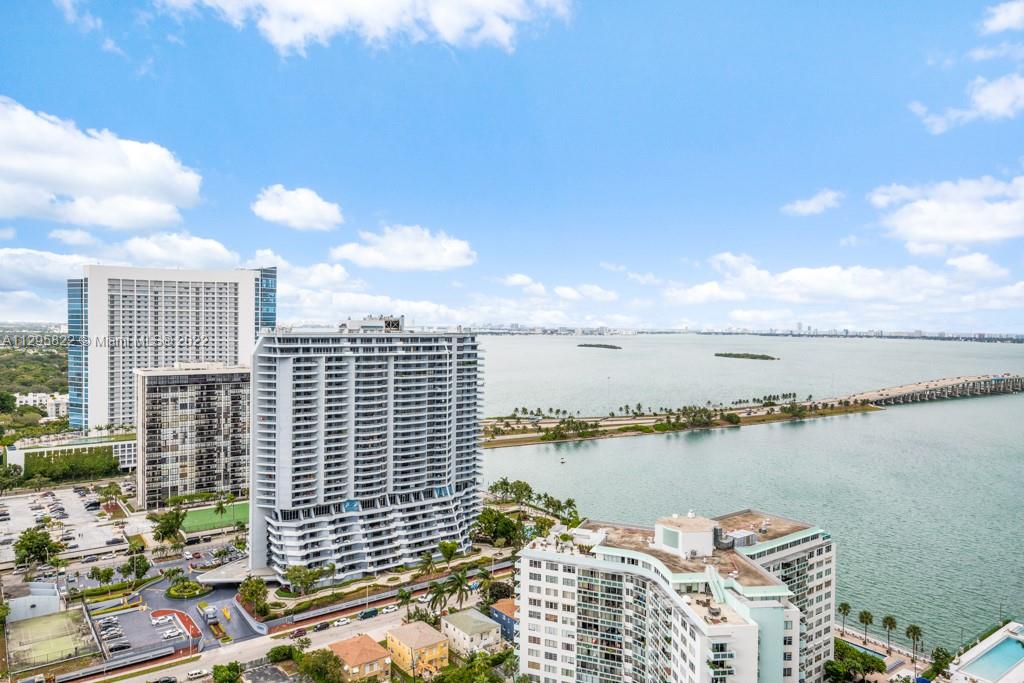 a view of lake with city view