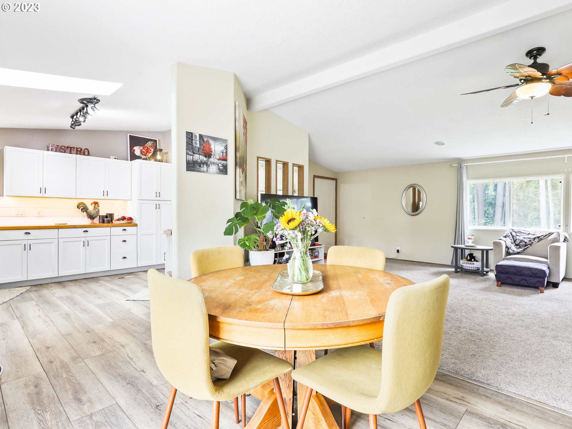 16625 South Redland Road Oregon City, OR 97045 - Photo 8 of 28 a dining room with furniture and wooden floor