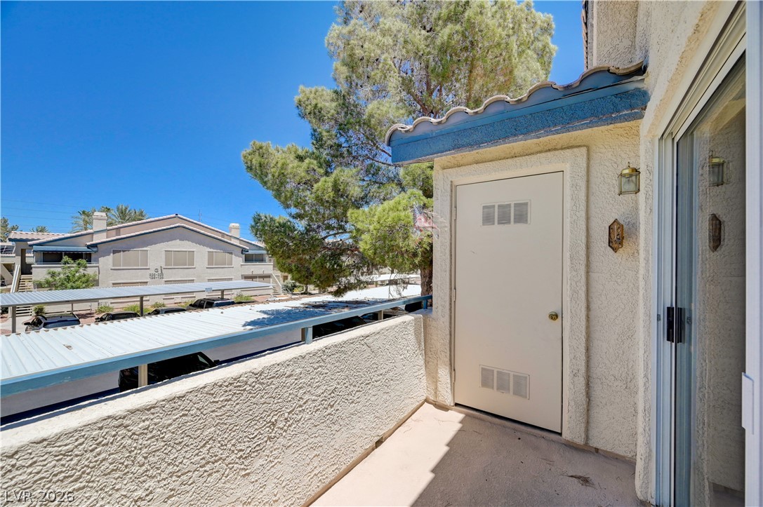 3425 East Russell Road, Unit 223 Las Vegas, NV 89120 - Photo 34 of 47 A private outdoor space with a smooth concrete surface offers a tranquil retreat.