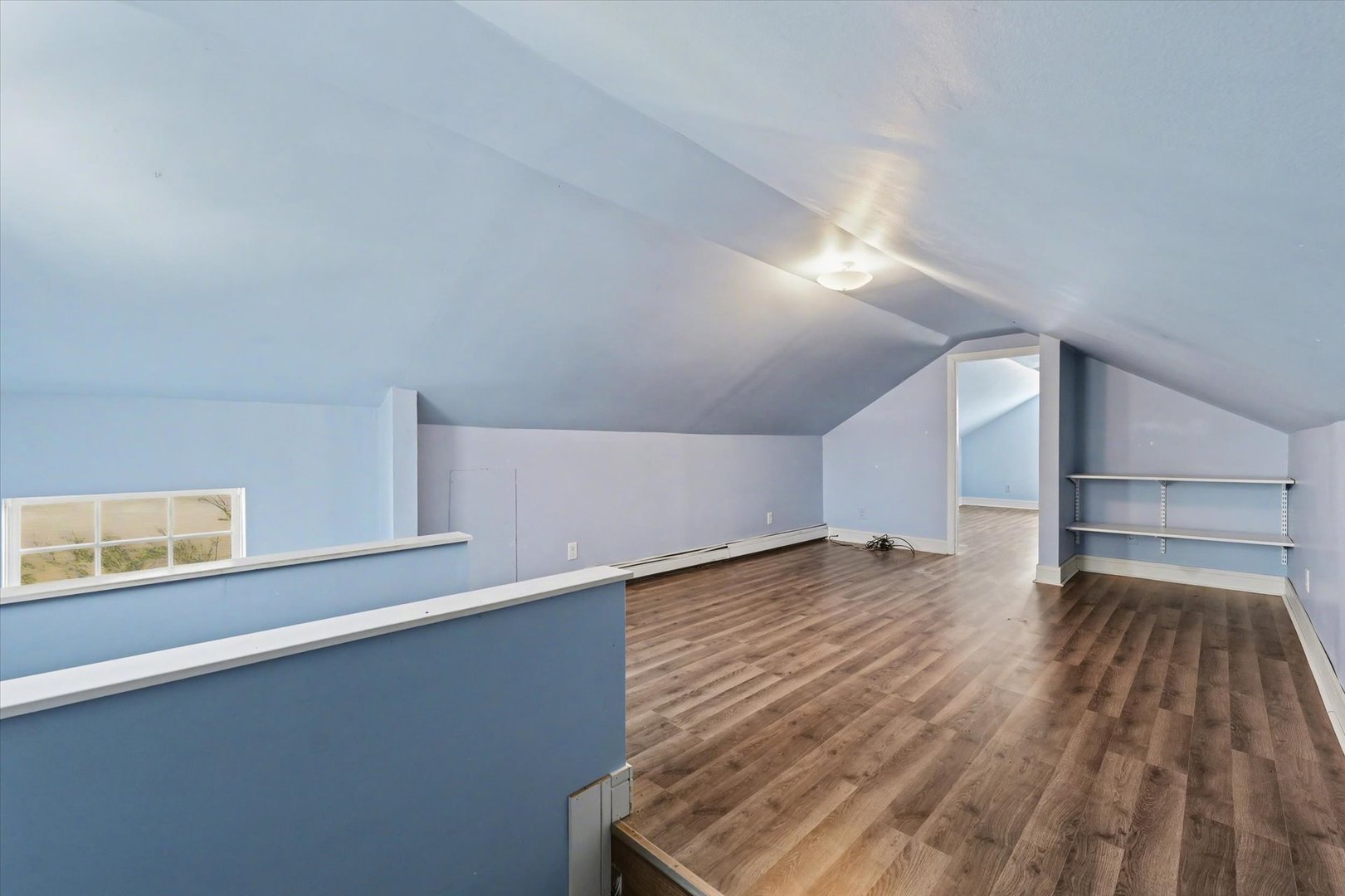 110 Highway 54 Roberts, IL 60962 - Photo 23 of 31 a view of empty room with wooden floor