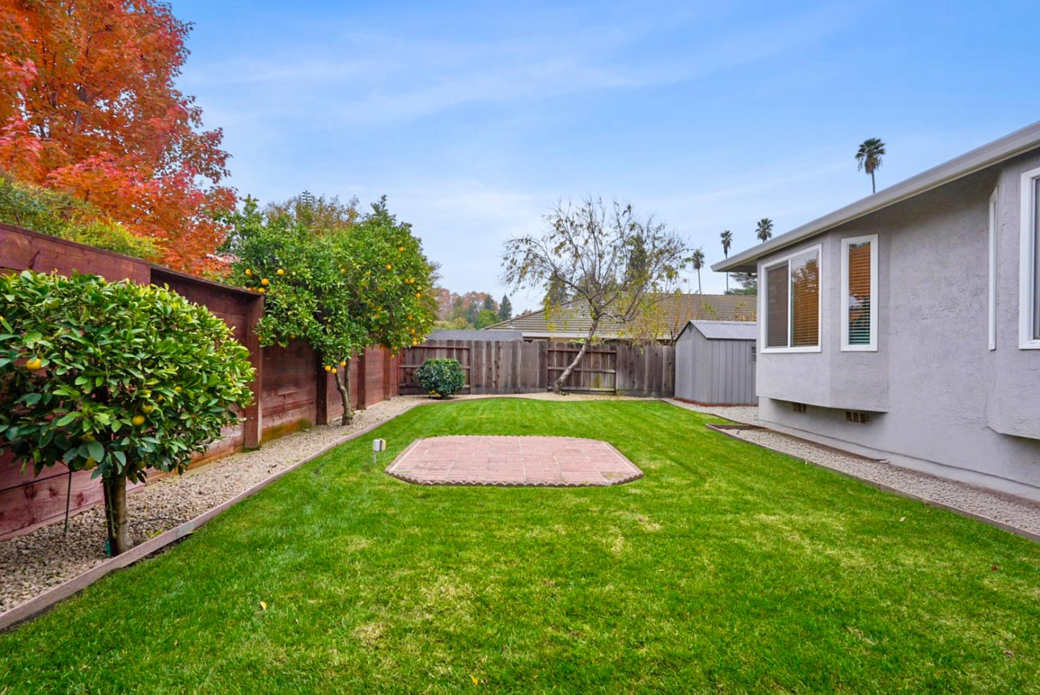1820 North Berkeley Avenue Turlock, CA 95382 - Photo 26 of 29 a backyard of a house with lots of green space
