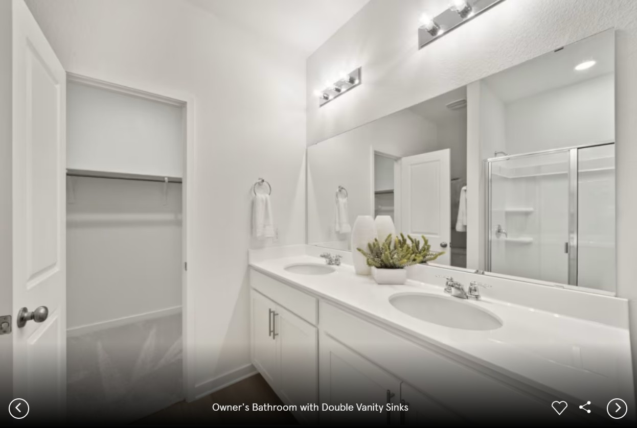 1327 Sky Rdg Court Belton, TX 76513 - Photo 7 of 8 a bathroom with a sink and a mirror