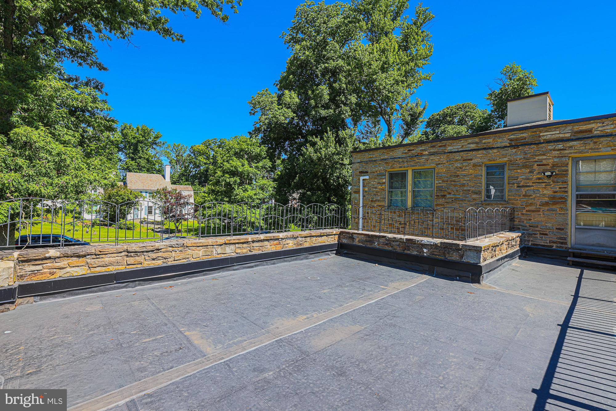 3305 Bancroft Road Baltimore, MD 21215 - Photo 57 of 61 Spacious rooftop retreat with greenery.