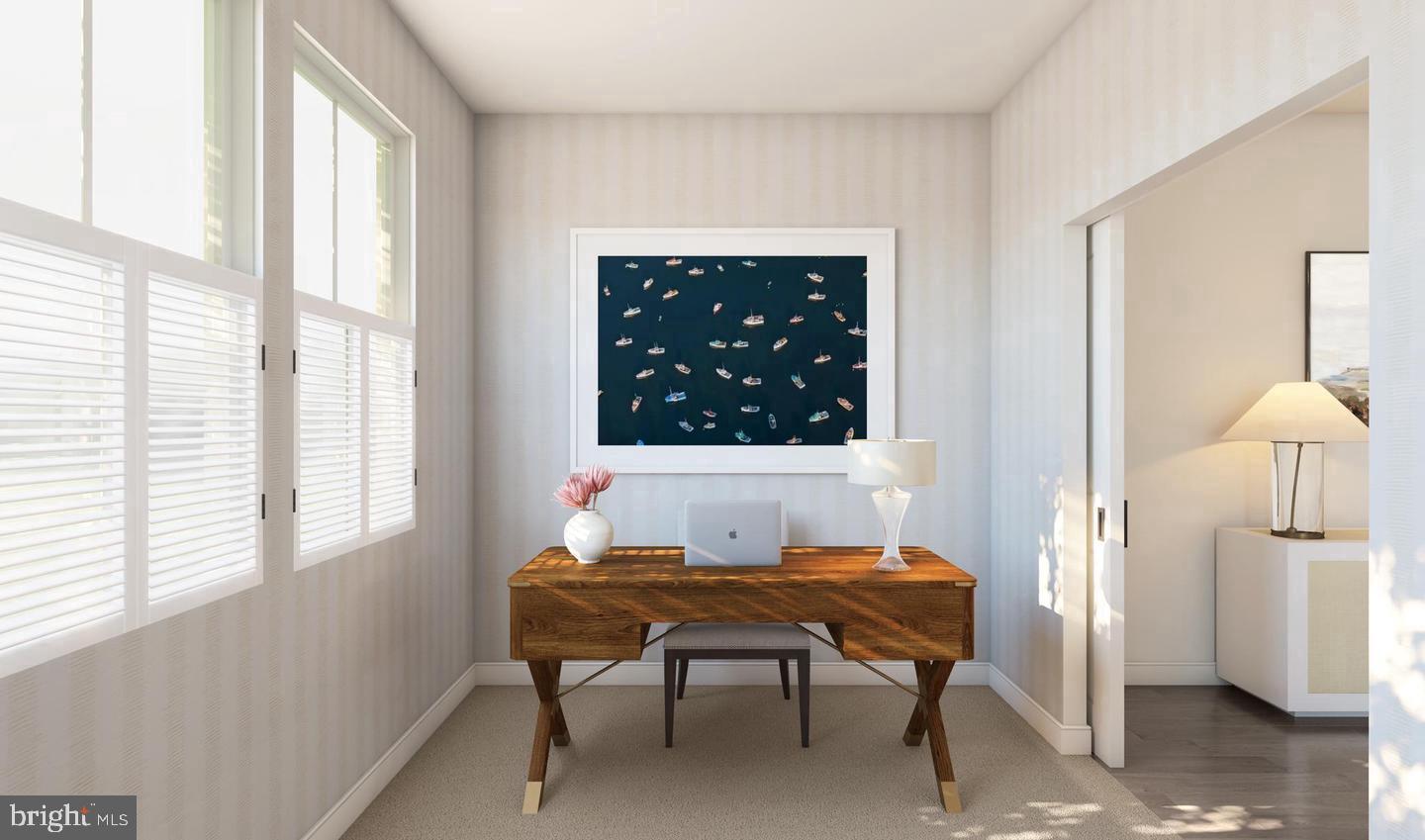 723 Iron Frg Road, Unit B Frederick, MD 21702 - Photo 10 of 16 SAMPLE RENDERING HOME OFFICE