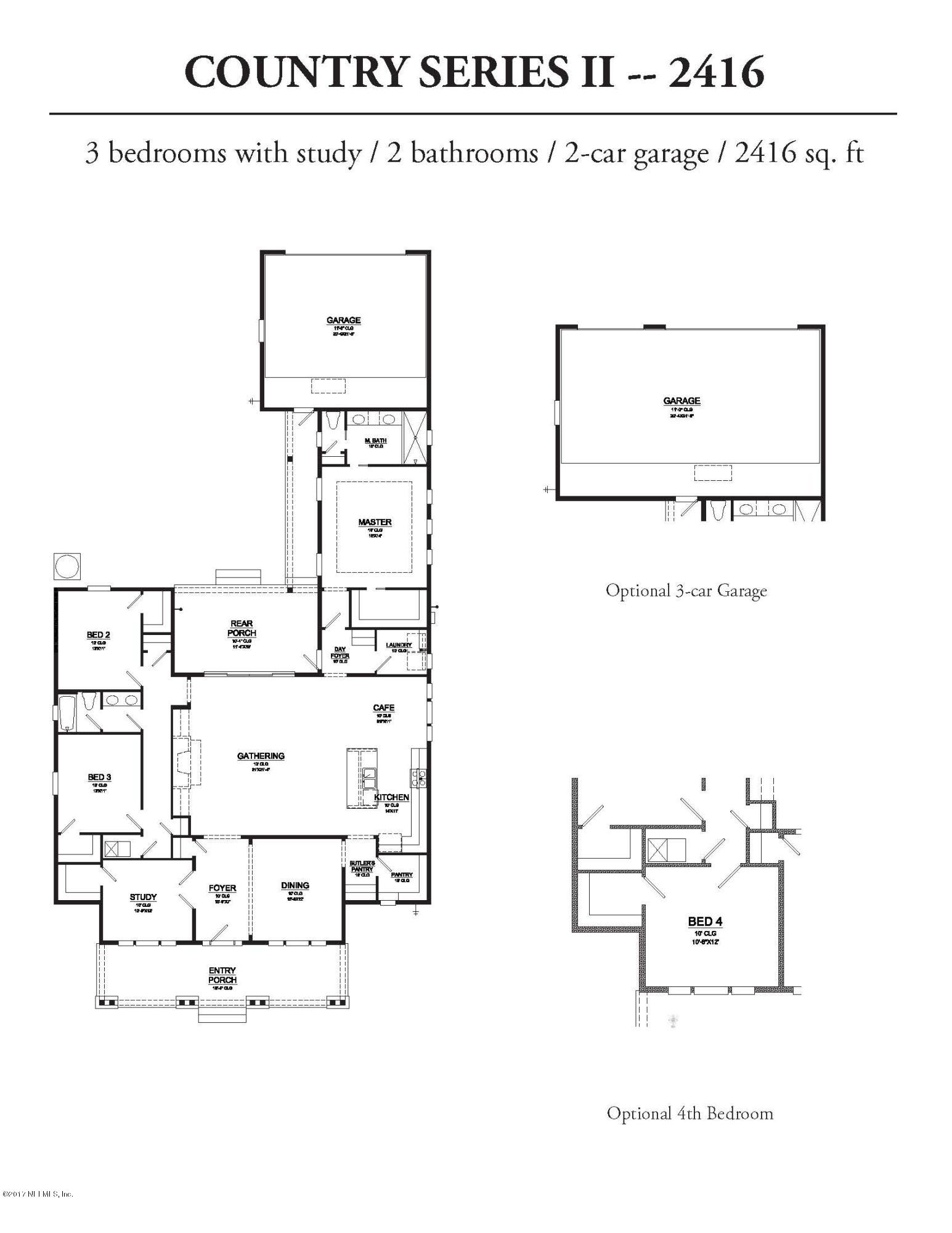 332 Rambling Water Run St. Johns, FL 32259 - Photo 36 of 36 RiverTown 2416 Floor Plan_Page_2