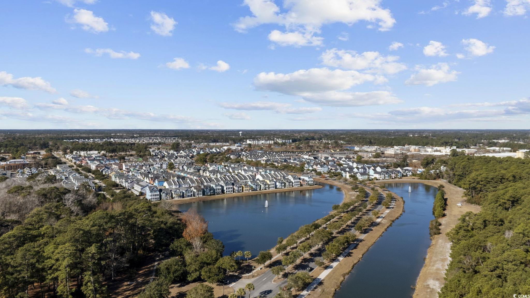 718 Shine Avenue, Unit 718 Myrtle Beach, SC 29577 - Photo 36 of 36 Aerial overview of property's location with a large body of water