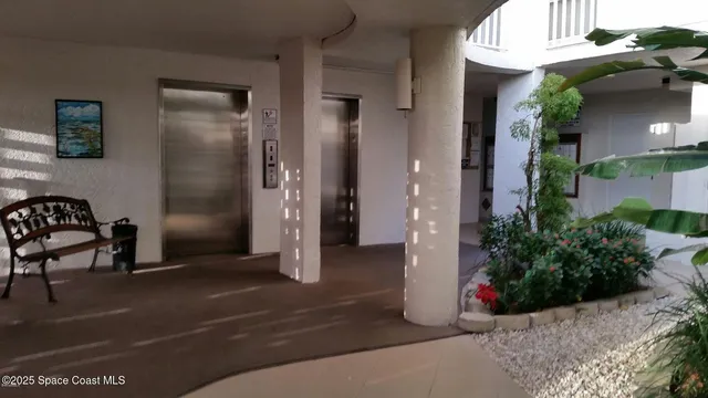 a view of interior space with porch