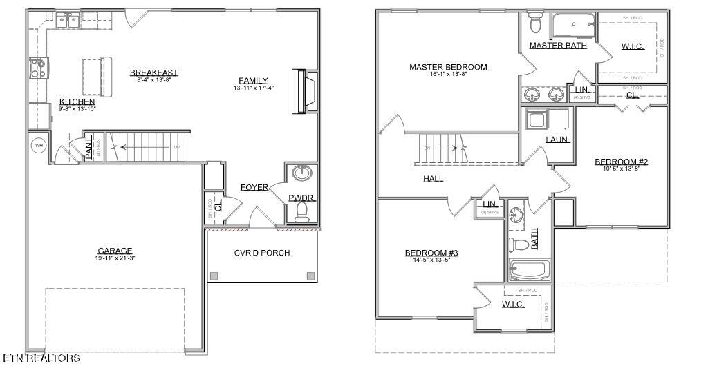 7822 Tree Line Lane Corryton, TN 37721 - Photo 5 of 5 Hudson-Floor-Plan