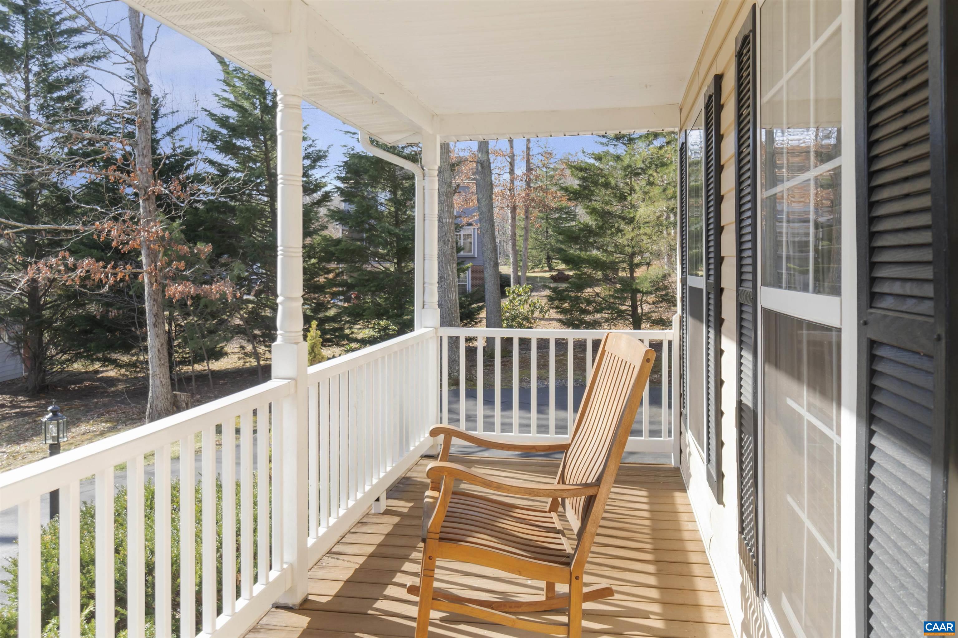 222 Starcrest Road Charlottesville, VA 22902 - Photo 6 of 46 a view of a balcony with wooden floor