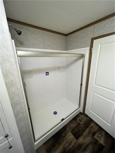 206 Iron Furnace Road East Brady, PA 16028 - Photo 13 of 15 a bathroom with a glass door shower and a sink