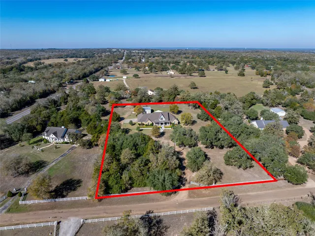 an aerial view of a beach