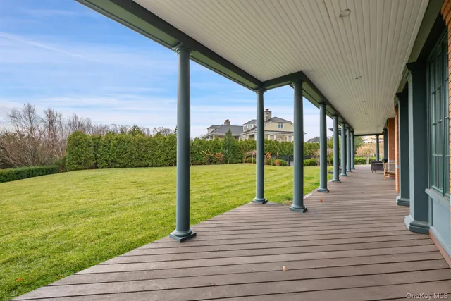 a view of an ocean from a balcony