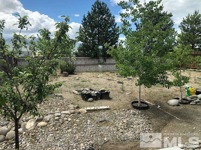 9193 Raytheon Court Reno, NV 89506 - Photo 10 of 11 a view of a fire pit with large trees