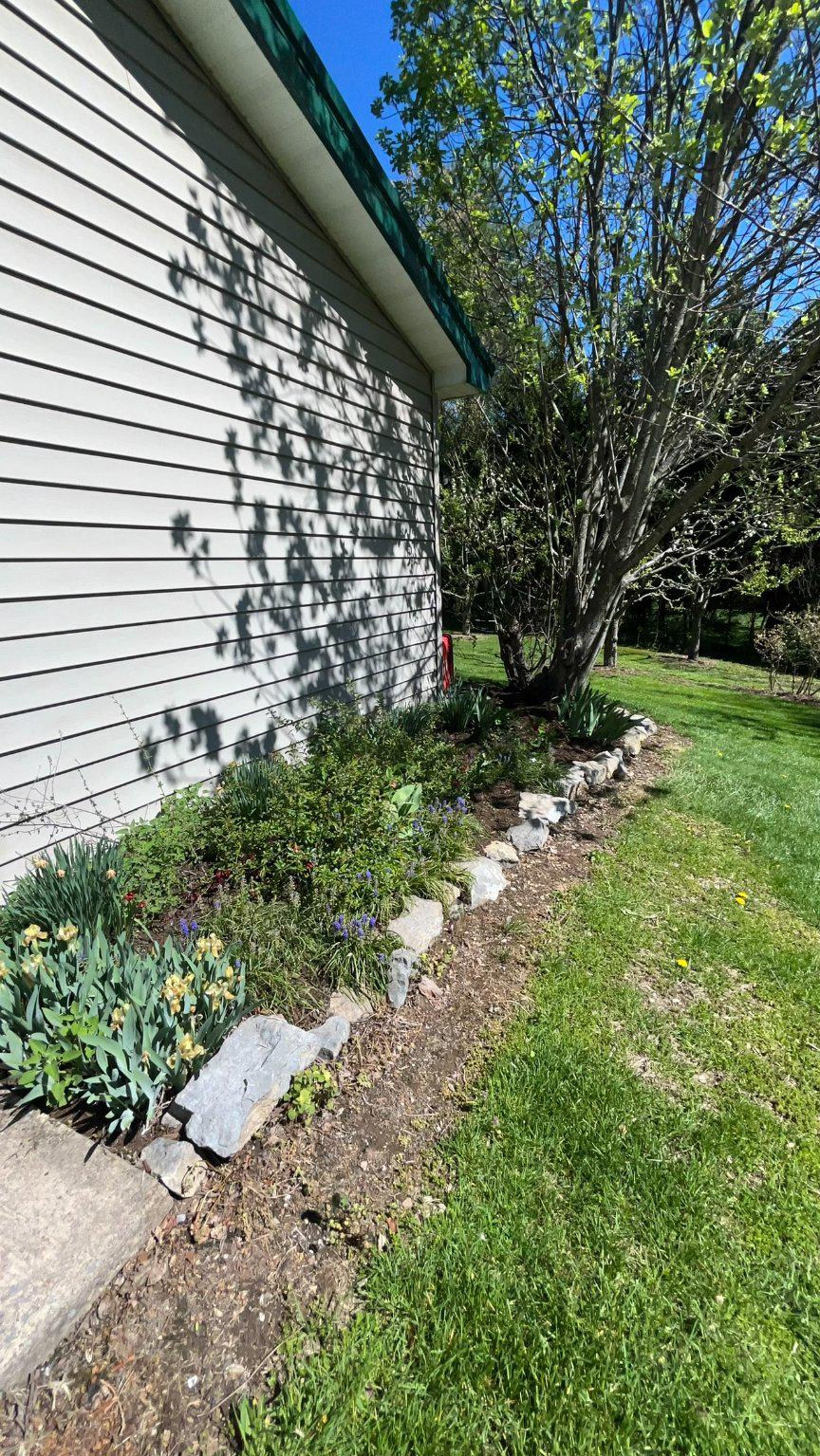 2290 Purdue Mountain Road Bellefonte, PA 16823 - Photo 30 of 48 Serene garden by the 2 Car Garage edge.