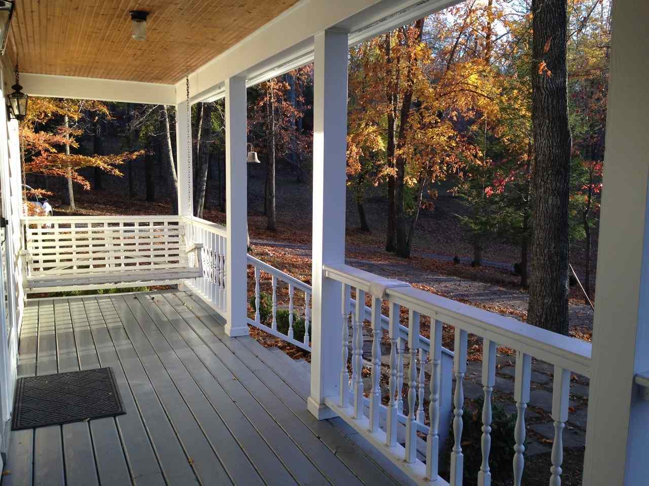 286 Beazley Road Ruckersville, VA 22968 - Photo 5 of 50 a view of balcony with wooden floor