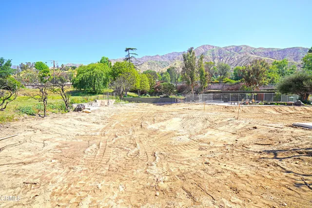 a swimming pool with an ocean view