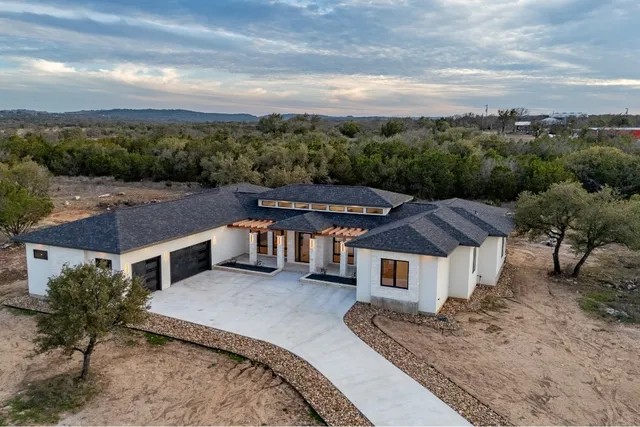 a view of a outdoor space with mountain view