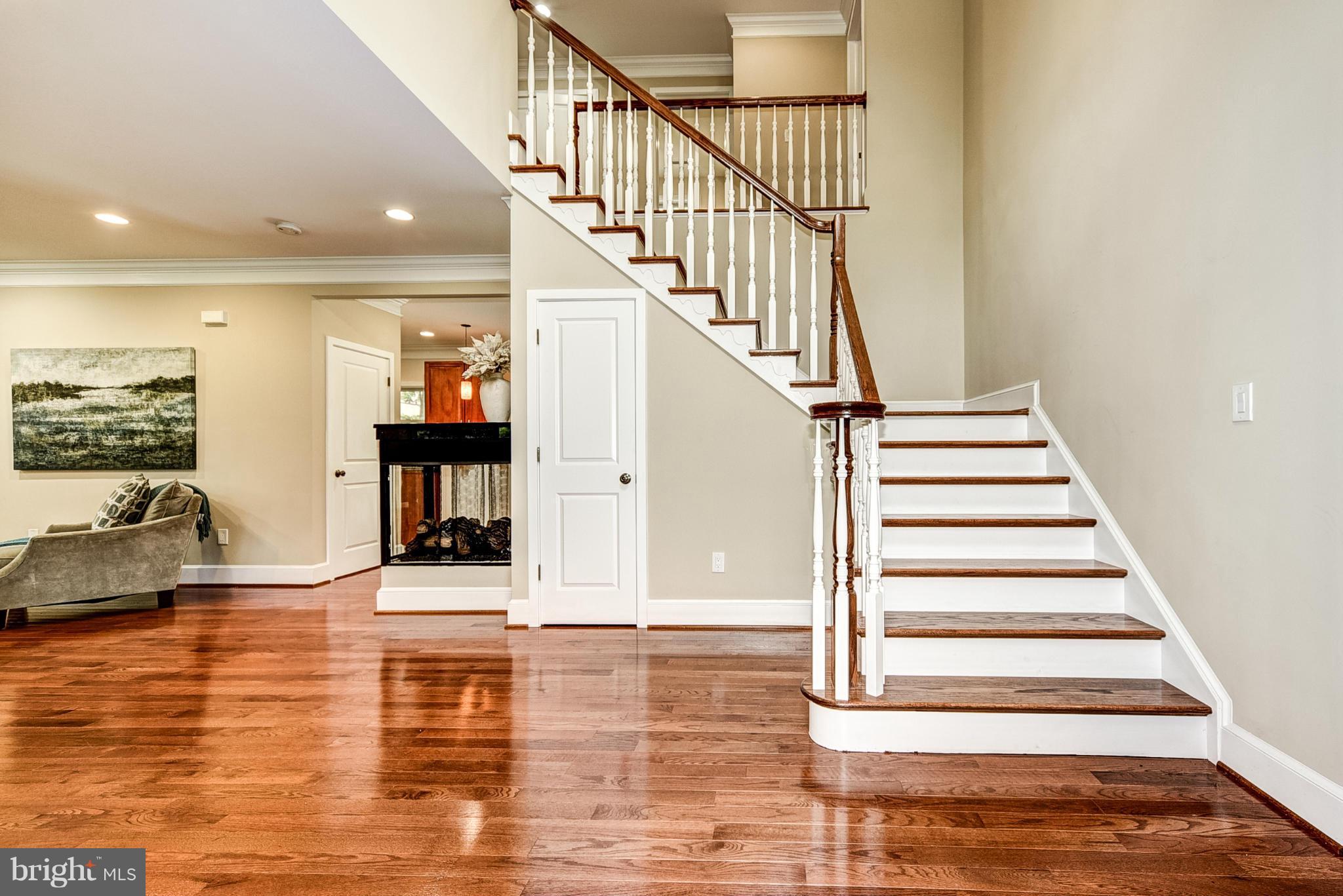 506 Midland Road Silver Spring, MD 20904 - Photo 17 of 28 a view of entryway and hall with wooden floor