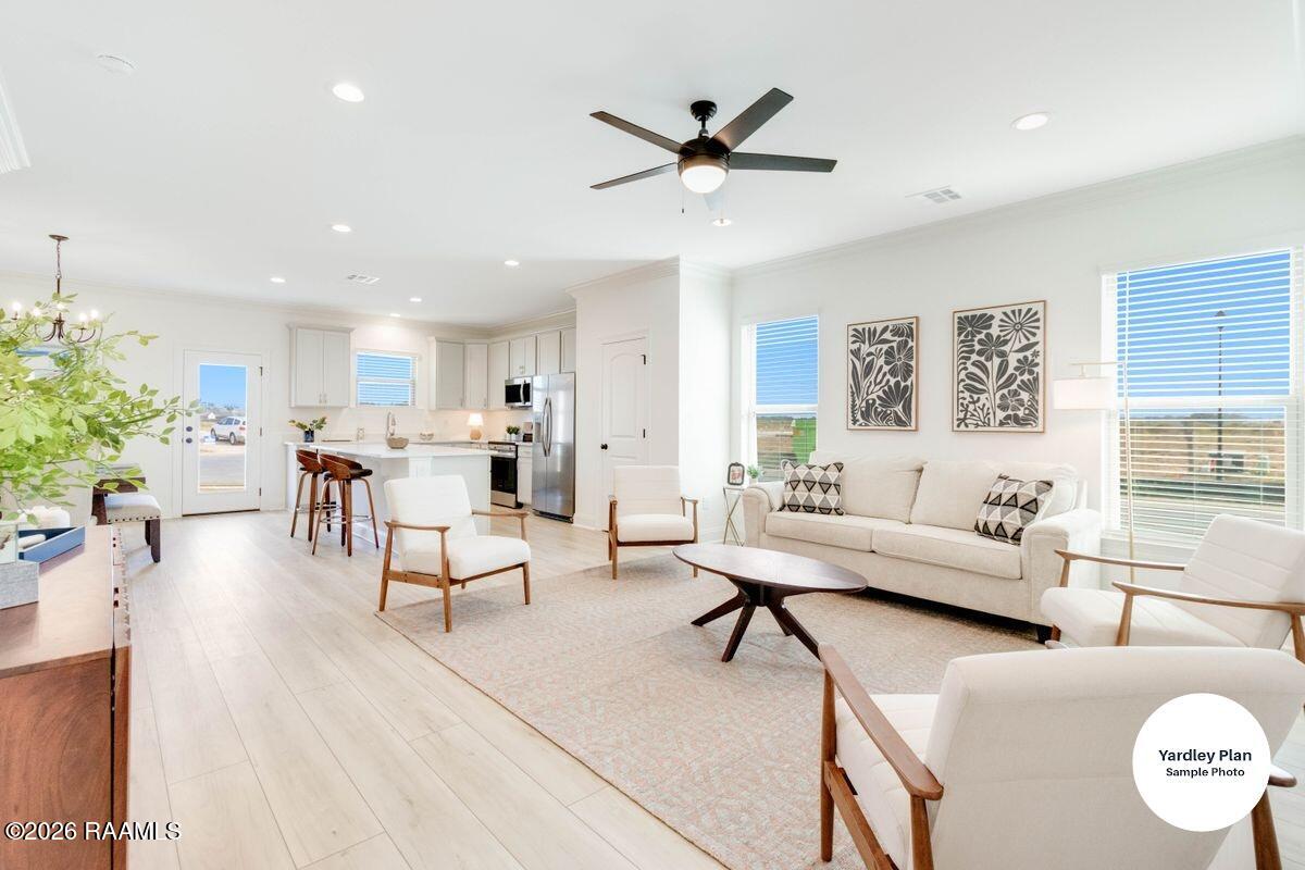 302 Mastermind Youngsville, LA 70592 - Photo 3 of 7 Living Room – Sample Photo