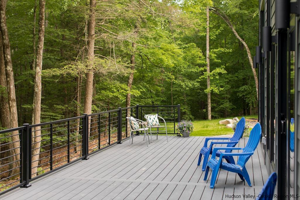 136 Bush Road Stone Ridge, NY 12484 - Photo 31 of 35 a view of a swimming pool with a patio