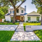 a view of outdoor space yard and front view of a house