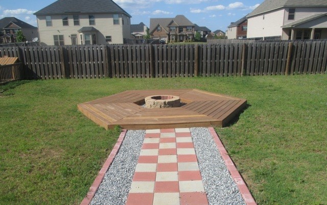 27 Sword Street Fort Mitchell, AL 36856 - Photo 16 of 17 a view of backyard with wooden fence
