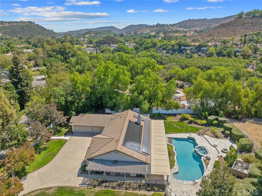 12738 Rosedale Court Camarillo, CA 93012 - Photo 62 of 66 an aerial view of a house with a yard