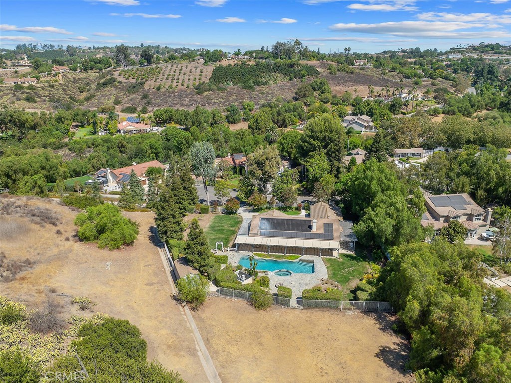 12738 Rosedale Court Camarillo, CA 93012 - Photo 64 of 66 an aerial view of a house with a yard and mountain view in back