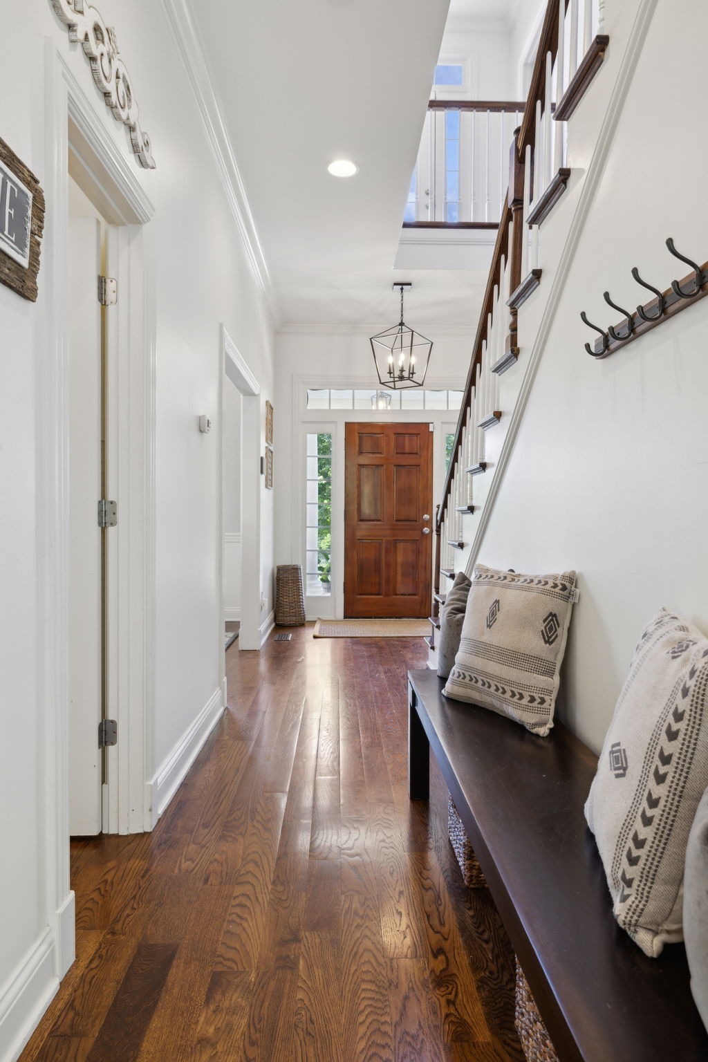 6795 Leipers Creek Road Columbia, TN 38401 - Photo 19 of 98 a view of entryway and hall with wooden floor