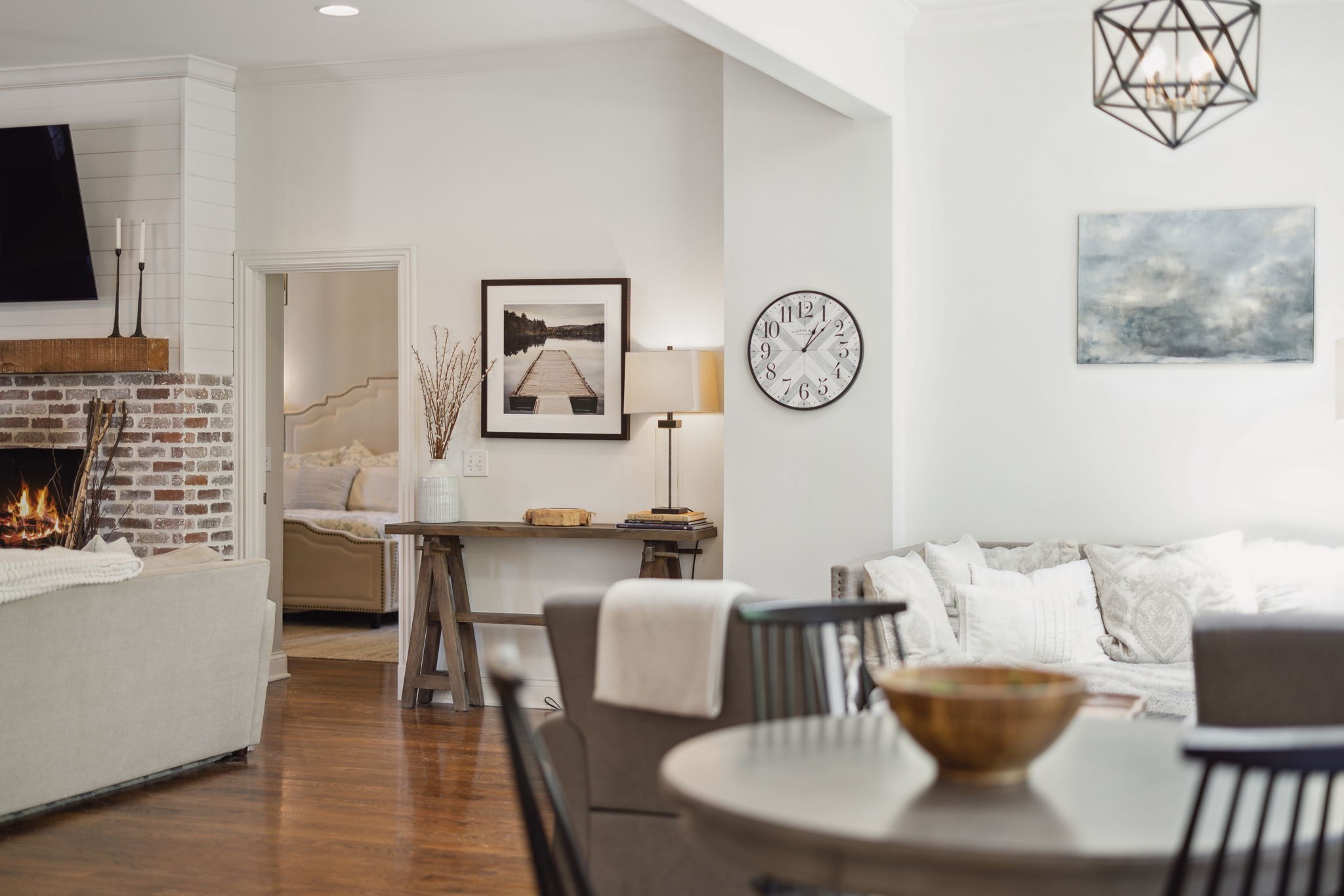 6795 Leipers Creek Road Columbia, TN 38401 - Photo 48 of 98 a view of a dining room with furniture and wooden floor