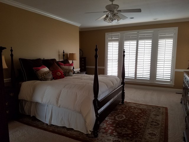722 Bass Road Macon, GA 31210 - Photo 18 of 40 a bedroom with a bed and a window