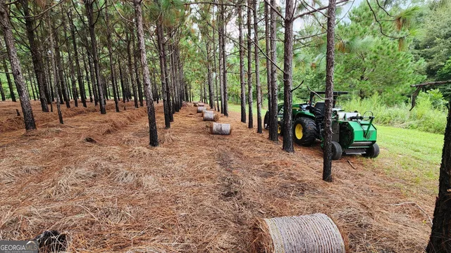 a view of outdoor space with seating area