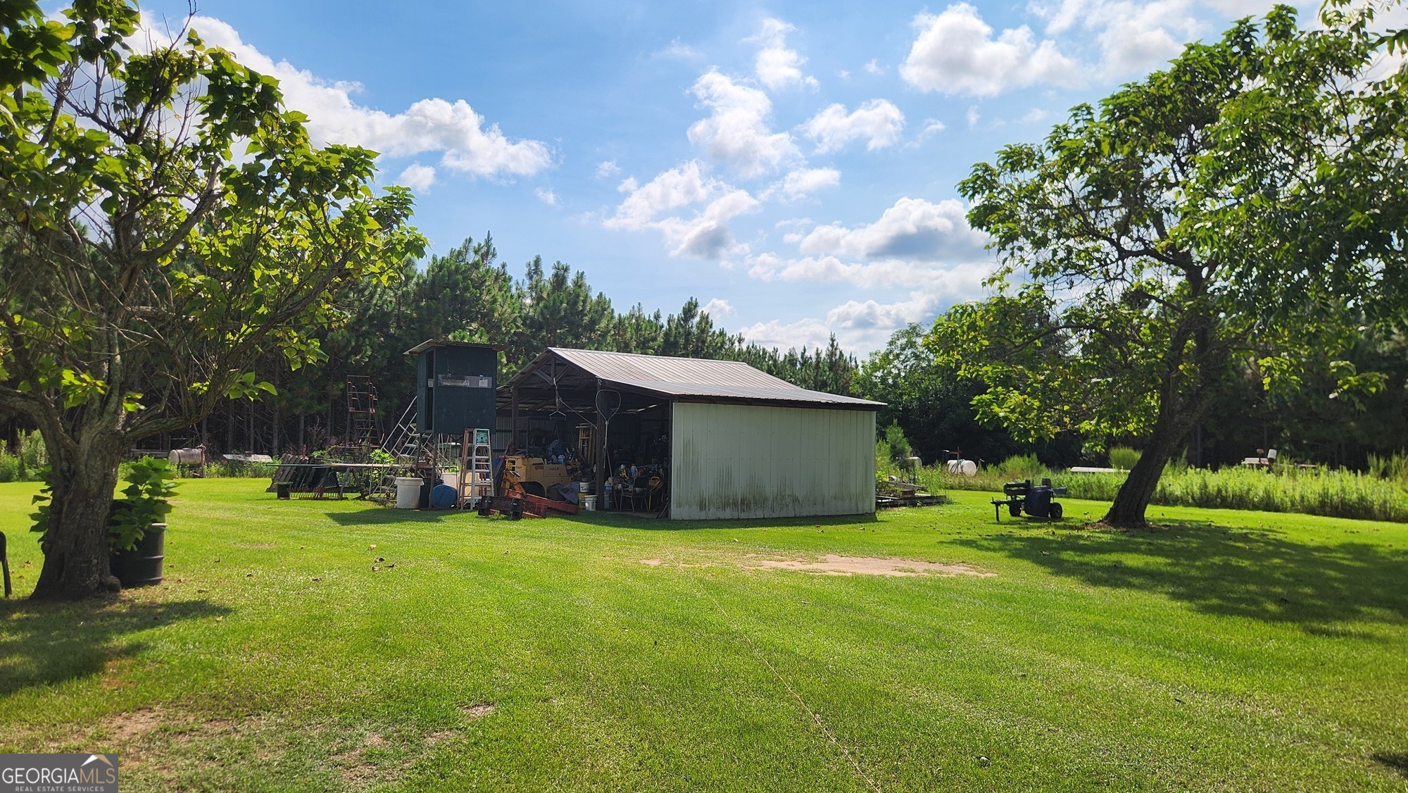3176 East Centerpoint Road Preston, GA 31824 - Photo 7 of 44 a view of a park with large trees