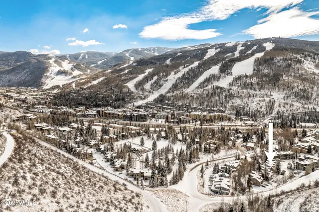 a view of city and mountain