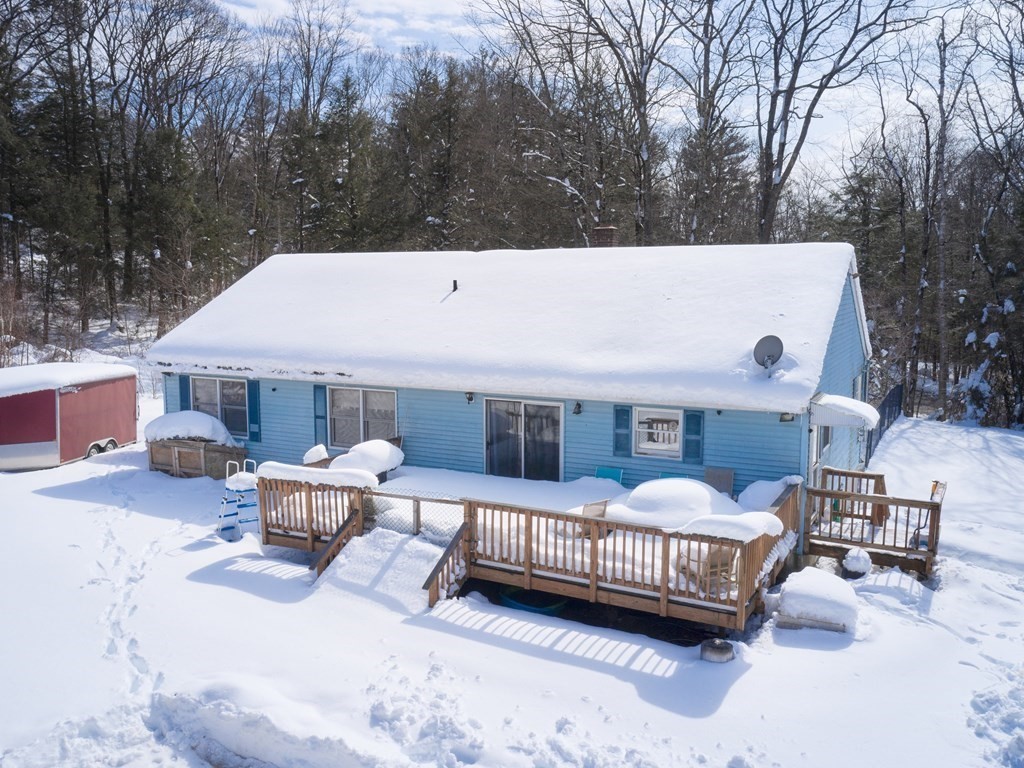 18 Gray Road Templeton, MA 01468 - Photo 2 of 38 a view of a patio with a yard