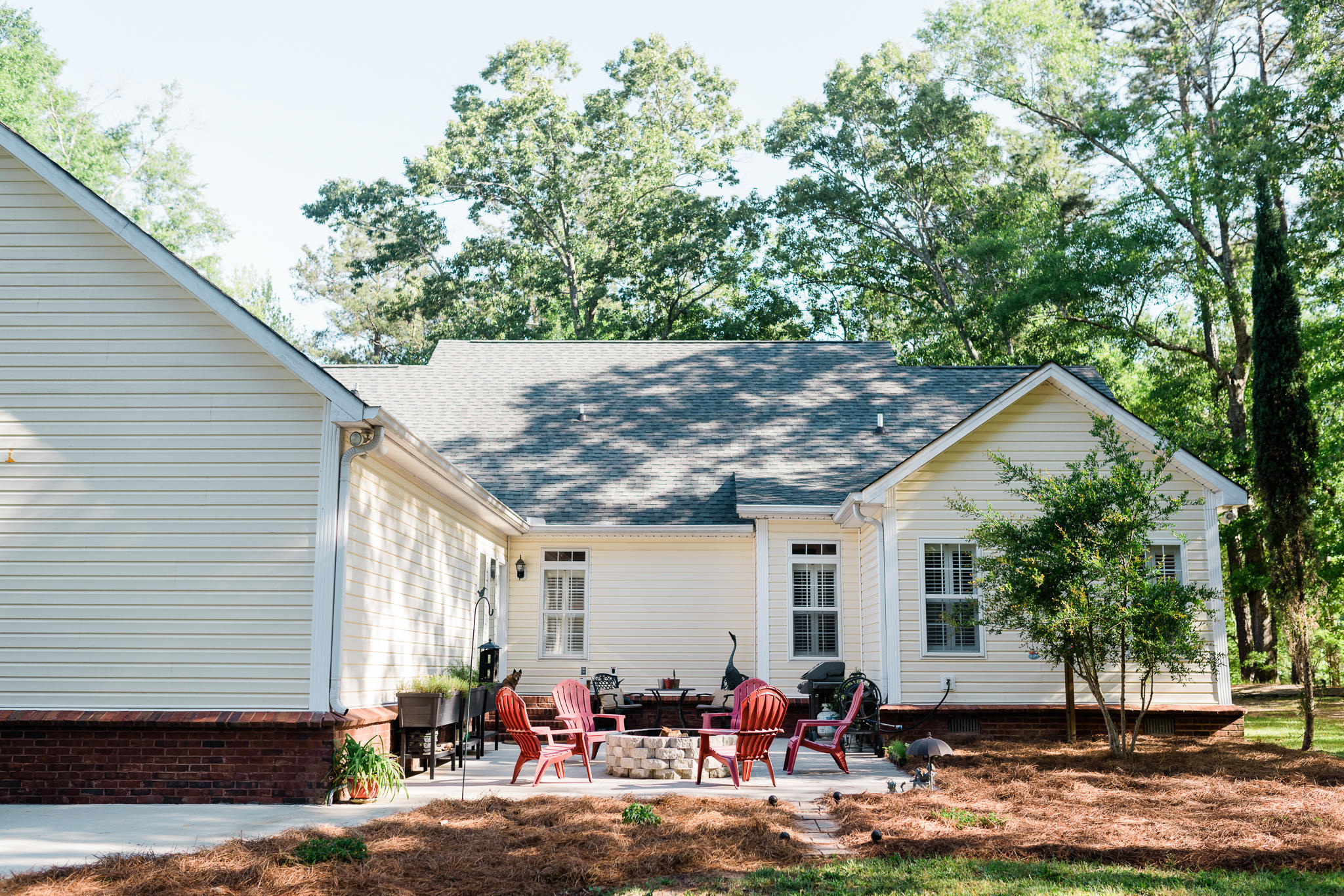 4418 Jones Road Macon, GA 31216 - Photo 50 of 50 a front view of a house with lots of trees