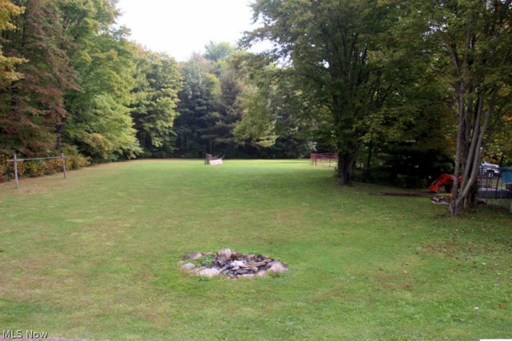 9090 Stanley Road Windham, OH 44288 - Photo 17 of 22 View of backyard from the deck