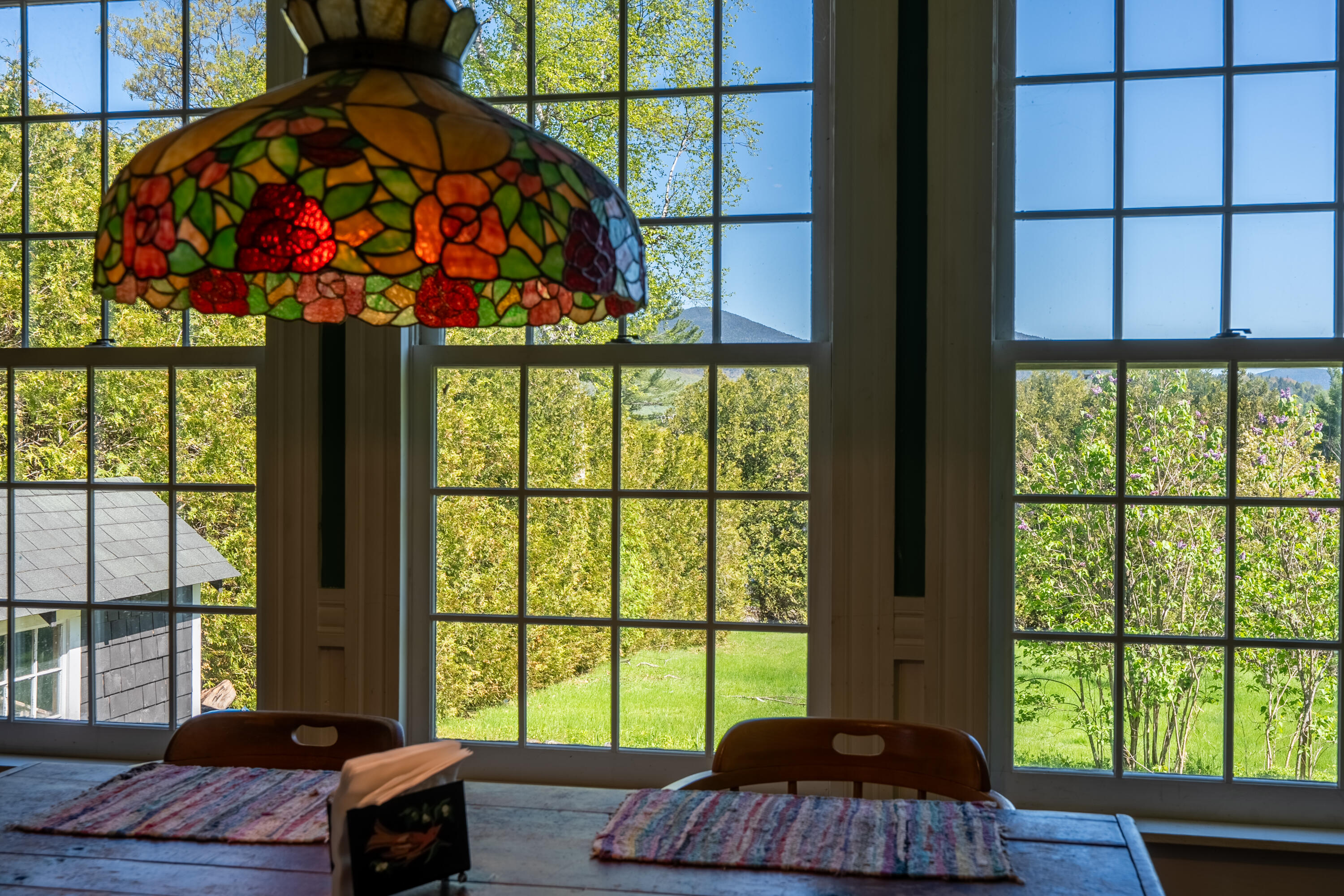 190 Stevens Road Lake Placid, NY 12946 - Photo 21 of 32 Kitchen overlooking backyard