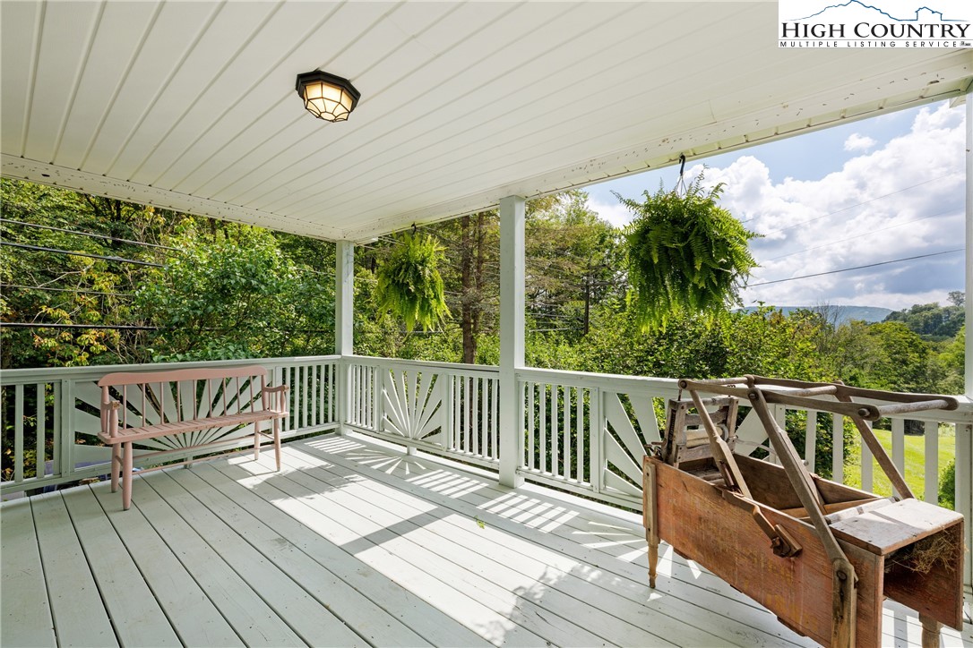 261 Tumbling Brook Road Banner Elk, NC 28604 - Photo 28 of 39 a view of balcony with furniture