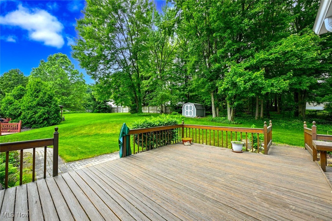452 Herbert Road Akron, OH 44312 - Photo 4 of 48 *GREAT SIZE DECK TO SIT OUT ON AND ENJOY BEAUTIFUL SUMMER AND FALL DAYS ~