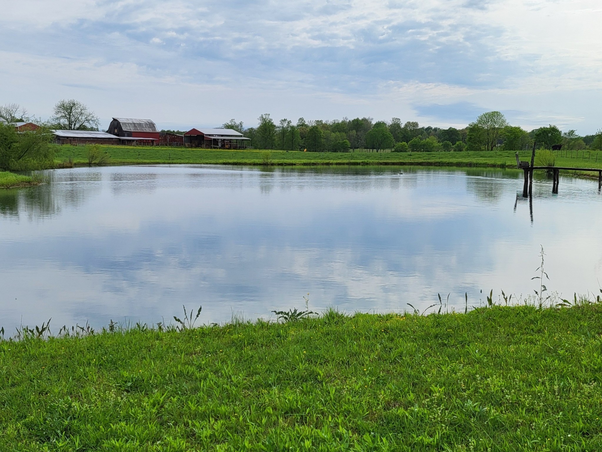 967 Mud Creek Road Morrison, TN 37357 - Photo 21 of 33 a view of a lake with houses in the back