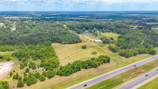 a view of a city with an ocean