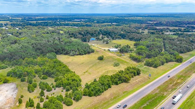 a view of a city with an ocean
