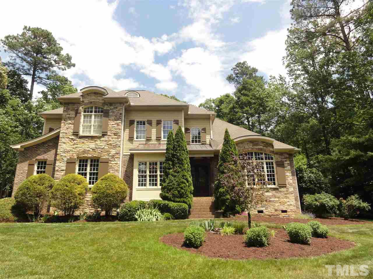 1408 Caistor Lane Raleigh, NC 27614 - Photo 15 of 18 Gorgeous custom home on just over an acre in The Moorlands. Soaring ceilings greet you with abundant light & a beautiful OFFICE. Bright open floor plan w/state of the art kitchen; new TILE flooring, GRANITE and STAINLESS appliances -A must see!