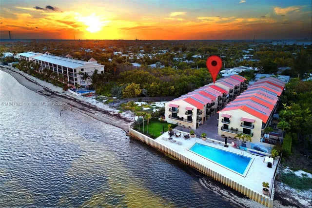 a view of city from terrace along with seating space