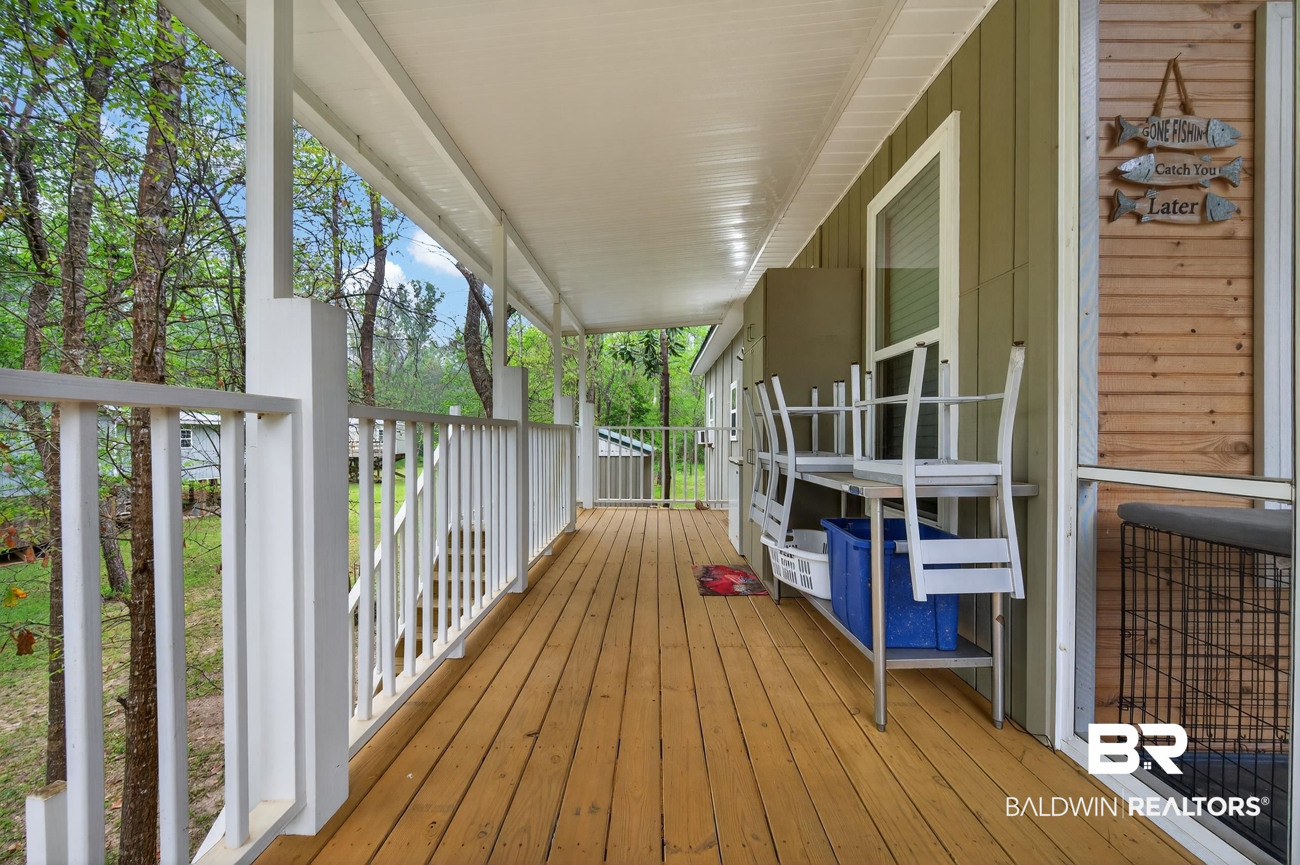 3983 Eureka Landing Road Uriah, AL 36480 - Photo 34 of 45 View of porch