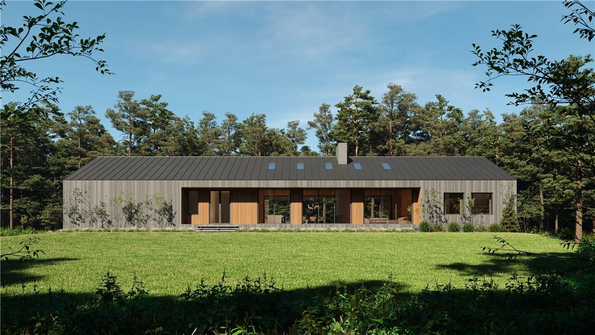 165 Ridgeview Road Kerhonkson, NY 12446 - Photo 2 of 2 Back of property featuring a yard