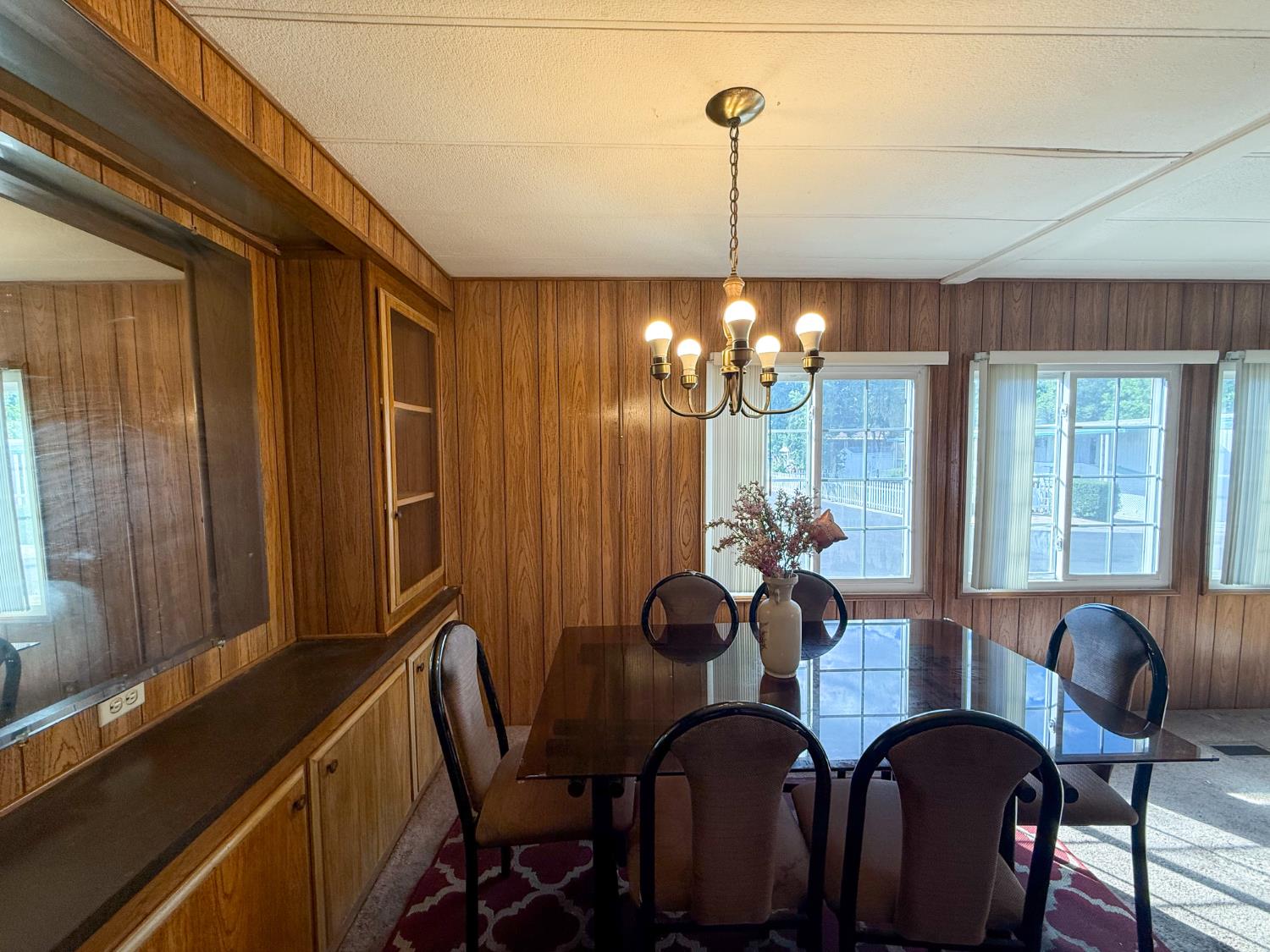 5835 Cherokee Road, Unit 41 Stockton, CA 95215 - Photo 12 of 35 a view of a dining room with furniture window and outside view