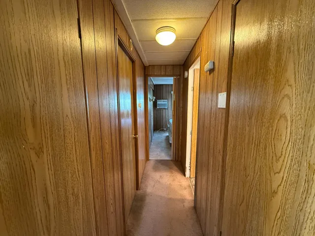 a view of an entryway door